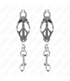 KINK - PINZAS PARA PEZONES ESTILO JAPONÉS CON GANCHOS