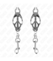 KINK - PINZAS PARA PEZONES ESTILO JAPONÉS CON GANCHOS