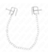 KINK - PINZAS PARA PEZONES COMPRESORA TORNILLO DE BANCO CON CADENA 30 CM