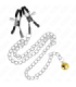 KINK - PINZAS PARA PEZONES CON CAMPANA DORADO Y CADENA 30 CM