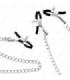 KINK - PINZAS PARA PEZONES Y CLÍTORIS CON CADENA 30 CM MODELO 2