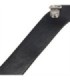 SUBBLIME - 953720 PINZAS PARA EL PECHO CON CORREA DE CUERO BONDAGE NEGRO TALLA ÚNICA