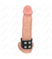 KINK - ANILLO PENE CUERO CON CIERRE A PRESIÓN 18.5 X 3.3 CM