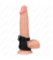KINK - ANILLO PENE CUERO CON CIERRE DE GANCHO AJUSTABLE
