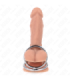 KINK - ANILLO PENE TRIPLE METAL CROMADO 3.2 CM A 4.5 CM
