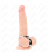 KINK - ANILLO PENE DOBLE 3.8 CM A 5 CM CONECTADOS POR CUERO