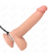 KINK - ANILLO PENE METAL CON CADENA Y PINZAS PARA PEZONES AJUSTABLE