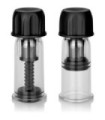 CALEXOTICS - VACCUM TWIST ONDAS ESTIMULADORASES PEZONES NEGRO