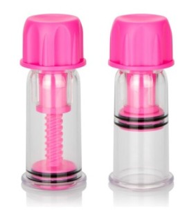 CALEXOTICS - VACCUM TWIST ONDAS ESTIMULADORASES PEZONES ROSA