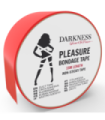 DARKNESS - CINTA PARA BONDAGE ROJO NO PEGAJOSA 15 M