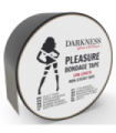 DARKNESS - CINTA PARA BONDAGE NEGRO NO PEGAJOSA 15M