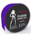 DARKNESS - CINTA PARA BONDAGE LILA ADHESIVA 15M