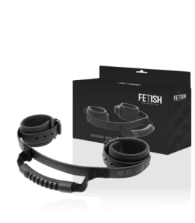 FETISH SUBMISSIVE - ESPOSAS CON TIRADOR CON FORRO DE NEOPRENO