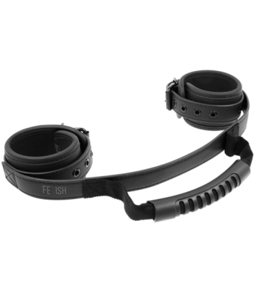 FETISH SUBMISSIVE - ESPOSAS CON TIRADOR CON FORRO DE NEOPRENO