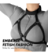FETISH SUBMISSIVE BONDAGE - ARNÉS AJUSTABLE PECHO