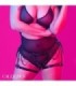 CALEXOTICS - EUPHORIA ARNÉS DE MUSLO CON CADENAS PREMIUM TALLA PLUS