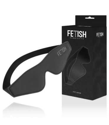 FETISH SUBMISSIVE - ANTIFAZ CUERO VEGANO CON FORRO DE NEOPRENO