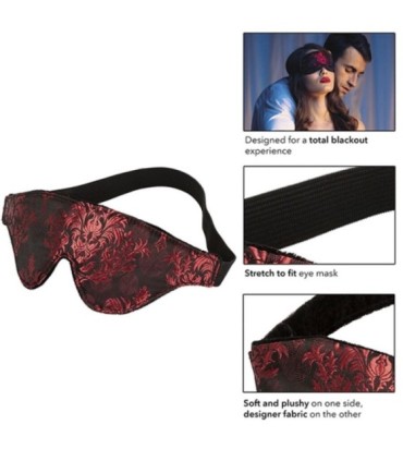 CALEXOTICS - SCANDAL ANTIFAZ OPACO DETALLES ROJO