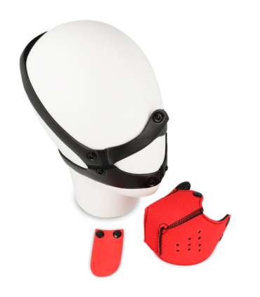 OHMAMA FETISH - BOZAL PERRO ROJO