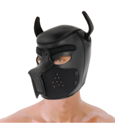 DARKNESS - MÁSCARA PERRO DE NEOPRENO CON HOCICO EXTRAÍBLE M