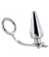 METAL HARD - ANILLO ACERO CON PLUG ANAL 45 X 50MM