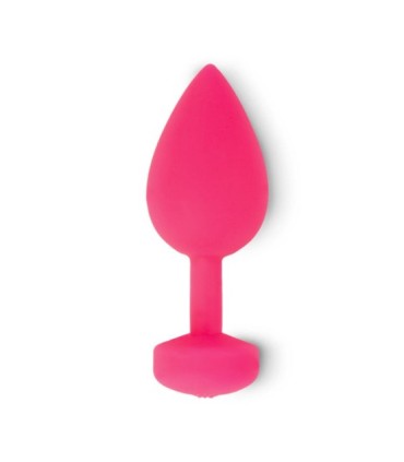 G-VIBE - FUNTOYS GPLUG ANAL VIBRADOR RECARGABLE PEQUEÑO ROSA NEON 3CM