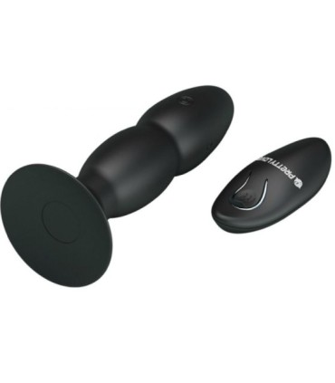 PRETTY LOVE - PLUG VIBRADOR Y ROTACIÓN POR CONTROL REMOTO