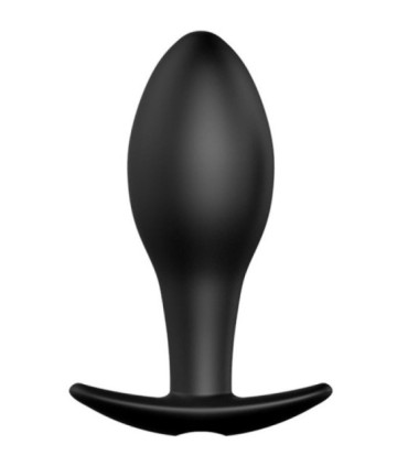 PRETTY LOVE - PLUG ANAL SILICONA FORMA ANCLA 12 MODOS VIBRACIÓN NEGRO