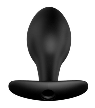 PRETTY LOVE - PLUG ANAL SILICONA FORMA ANCLA 12 MODOS VIBRACIÓN NEGRO