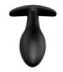 PRETTY LOVE - PLUG ANAL SILICONA FORMA ANCLA 12 MODOS VIBRACIÓN NEGRO