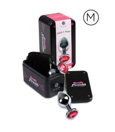 SECRETPLAY - PLUG ANAL FUCSIA 8CM