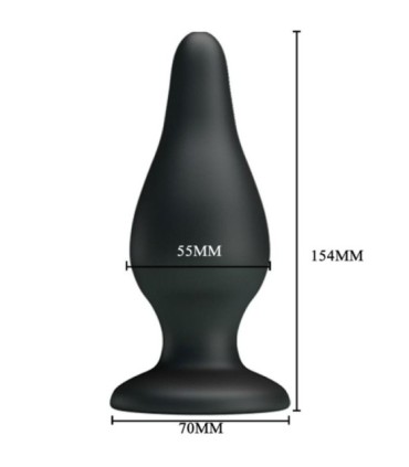 PRETTY LOVE - PLUG ERGONOMICO SILICONA 15.4 CM