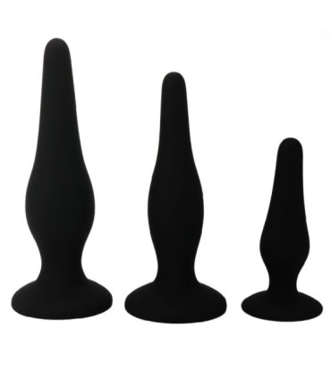 PRETTY LOVE - KIT INICIACION ANAL PLUGS SILICONA