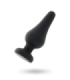 INTENSE - ANAL PLUG PIPO S SILICONE NEGRO 9.8 CM