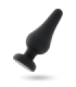 INTENSE - ANAL PLUG PIPO M SILICONE NEGRO 11 CM