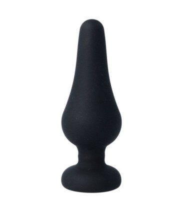 INTENSE - ANAL PLUG PIPO L SILICONE NEGRO 13 CM