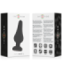 INTENSE - ANAL PLUG PIPO L SILICONE NEGRO 13 CM