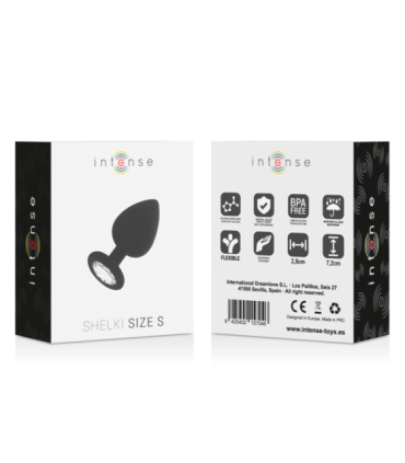 INTENSE - SHELKI S PLUG ANAL NEGRO