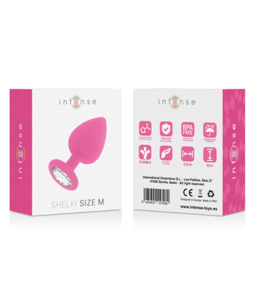 INTENSE - SHELKI M PLUG ANAL FUCHSIA