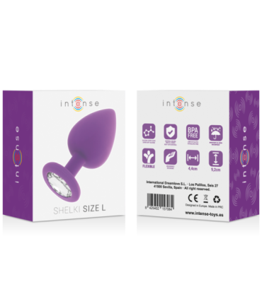 INTENSE - SHELKI L PLUG ANAL LILA