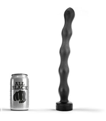 ALL BLACK - ANAL PLUG BALL 32 CM