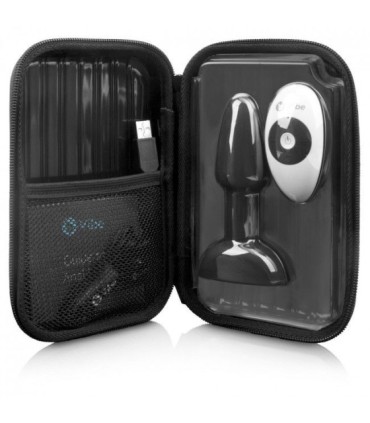 B-VIBE - RIMMING CONTROL REMOTO ANAL PLUG PETITE NEGRO