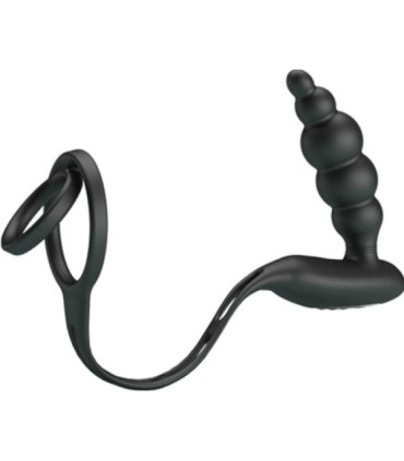 PRETTY LOVE - ANILLOS PENE CON PLUG VIBRADOR