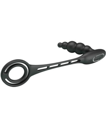 PRETTY LOVE - ANILLOS PENE CON PLUG VIBRADOR
