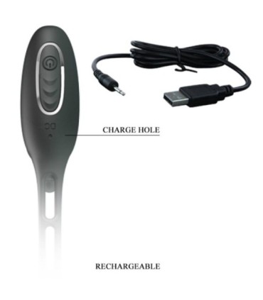 PRETTY LOVE - ANILLOS PENE CON PLUG VIBRADOR