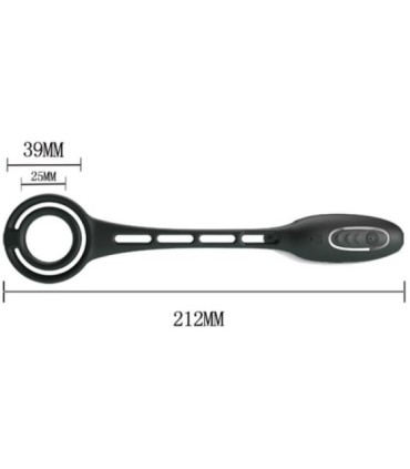 PRETTY LOVE - ANILLOS PENE CON PLUG VIBRADOR