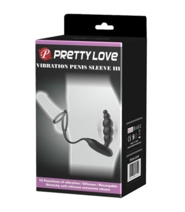 PRETTY LOVE - ANILLOS PENE CON PLUG VIBRADOR