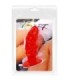 BAILE - PLUG ANAL UNISEX CON VENTOSA ROJO