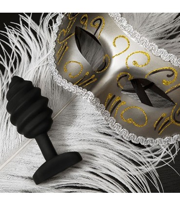 G-VIBE - GPLUG TWIST CON VIBRACIÓN NEGRO