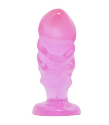 BAILE - PLUG ANAL UNISEX CON VENTOSA ROSA